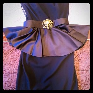 Strapless Black Cocktail dress